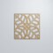 Ekena Millwork Large Garland Decorative Fretwork Wood Wall Panels, Birch, 23 3/8"W x 23 3/8"H x 3/8"T WALW24X24X0375GRDBI - alternate 5